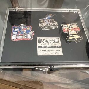 NBA All-Star 2002 Limited Edition Pin Set